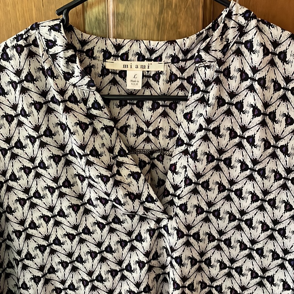Patterned blouse - Picture 2 of 4